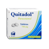 Paracetamol 750mg / Caja con 10 tabletas