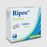 Piroxicam 20mg / Caja con 20 tabletas