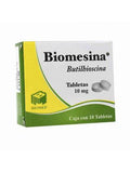 Butilhioscina 10 mg / 10 Tabletas