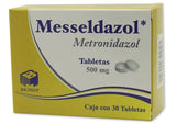 Metronidazol 500mg Caja con 30 Tabletas