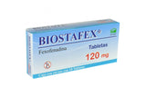 Fexofenadina 120 mg / 10 Tabletas