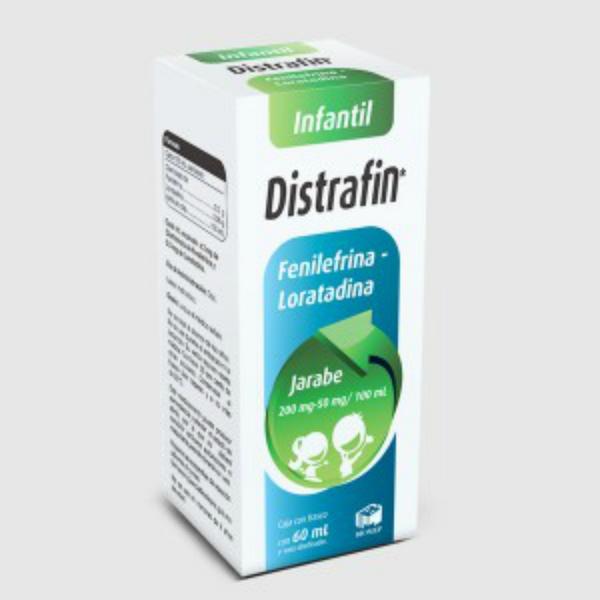 Distrafin Loratadina / Fenilefrina Infantil 200Mg-50Mg/100Ml Fco 60 Ml ...
