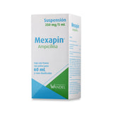 Ampicilina Suspensión 250mg  Frasco de 60ml